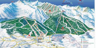 Bulgaaria ski kaart